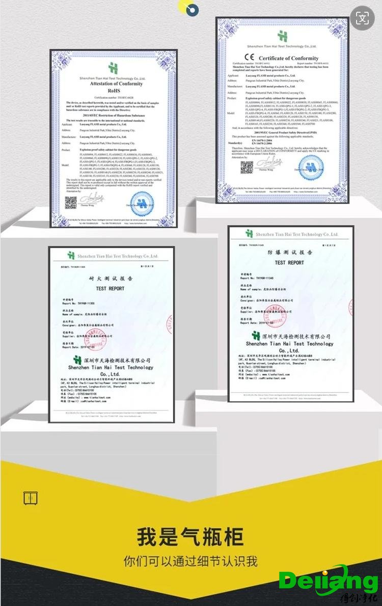 全鋼氣瓶柜-檢測報(bào)告