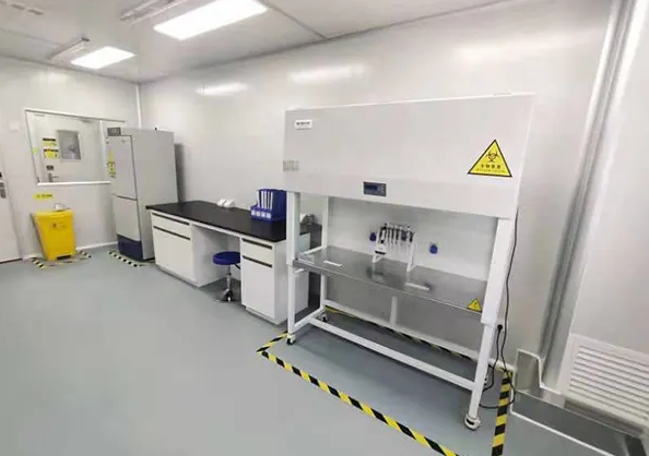 實驗室電路施工效果圖